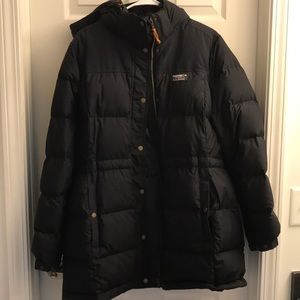 Black L.L. Bean Parka